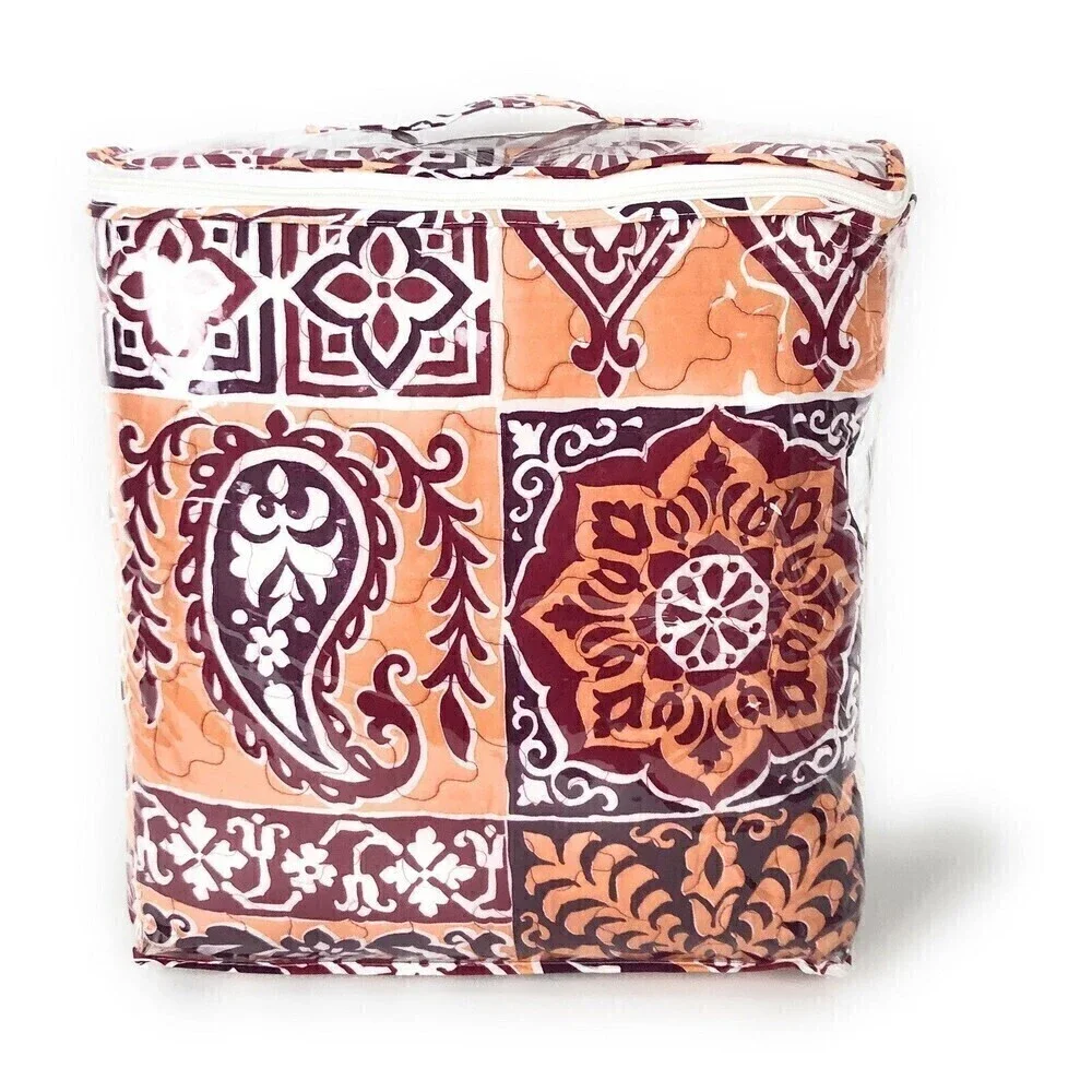 New Lifestyles Home King Quilt Set Bedspread Floral Paisley patchwork print boho